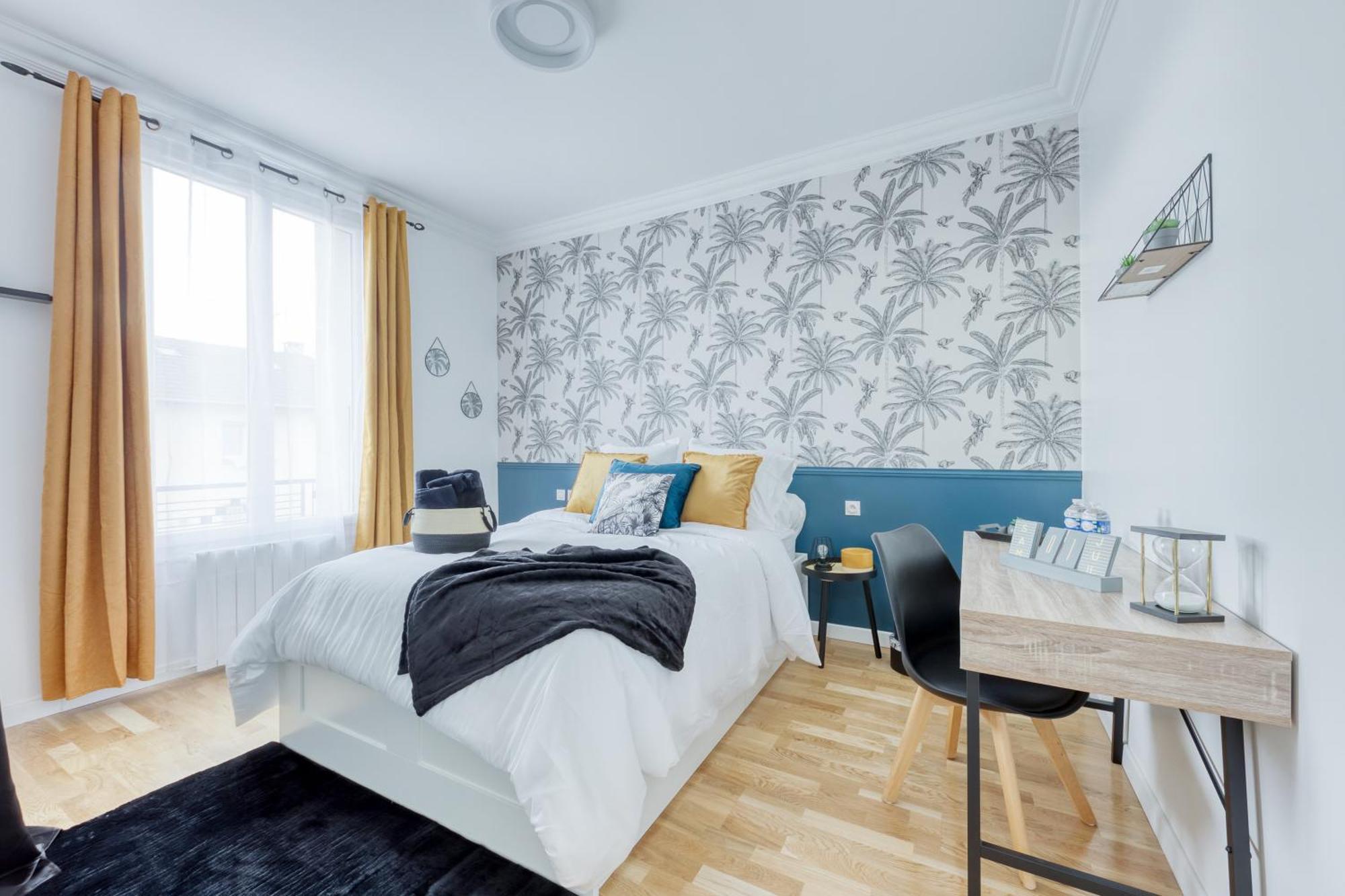 Maison 8 Personnes - Parking - Metro 7 Et Rer B A 6 Minutes ลา คูร์เนิฟ ภายนอก รูปภาพ