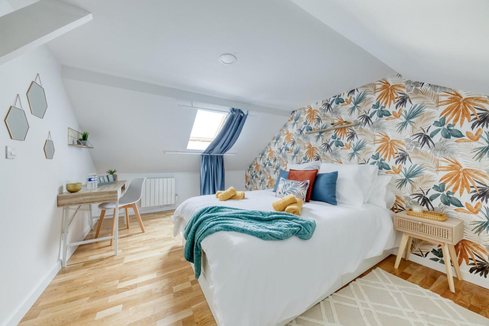 Maison 8 Personnes - Parking - Metro 7 Et Rer B A 6 Minutes ลา คูร์เนิฟ ภายนอก รูปภาพ